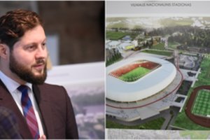 Po ambicingo nacionalinio stadiono projekto pristatymo – skaudus dūris 