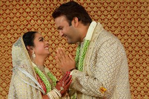 Taip švenčia milijardieriai. Pažiūrėkite, kokias vestuves iškėlė turtingiausia indų šeima