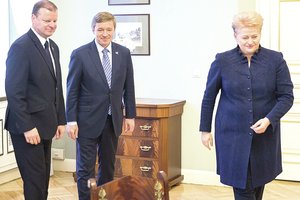 D. Grybauskaitės mūšyje su S. Skverneliu ir R. Karbauskiu – žodžiai, nuo kurių net ausys linksta 
