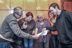 Radijo teatre – serialas su garsiais aktoriai pagal Grigorijaus Kanovičiaus romaną