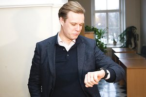 Konservatorių vedlys G. Landsbergis pasakojo apie pažintį su koncerno „MG Baltic“ atstovu