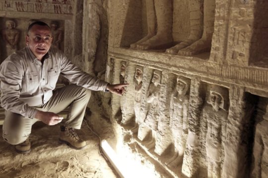 Egipte nepaprastas atradimas su žynio kapaviete