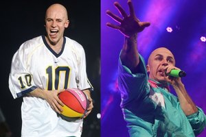 Scenos chuliganas V. Bareikis šėlo „Siemens“ arenoje: koncertą vainikavo piršlybos