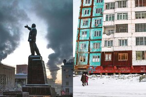 Amžinybės neatlaikys: tirpstantis įšalas Sibire ryja namus