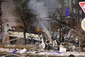 Per sprogimą restorane Japonijoje sužeisti 42 žmonės