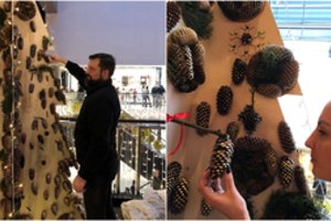 Kaunas turi dar vieną eglutę – išties įspūdingą