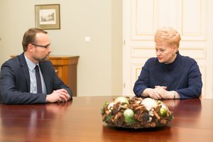 Prezidentė su M. Kvietkausku susitiko, bet kultūros ministru jo dar nepaskyrė
