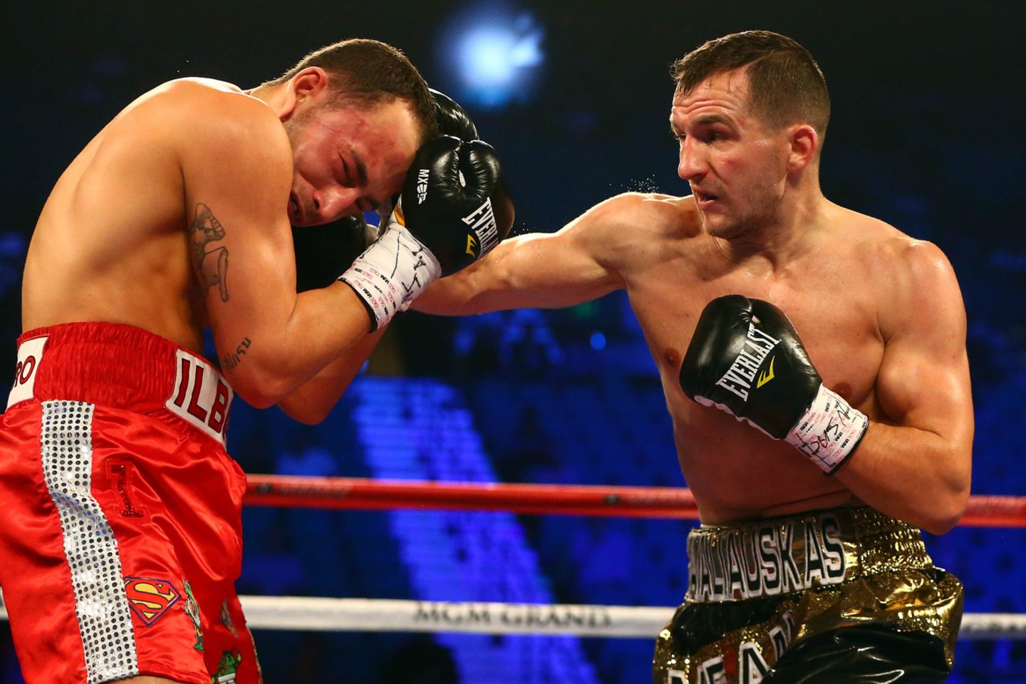 Dvejose olimpinėse žaidynėse dalyvavęs E.Kavaliauskas tapo bokso profesionalu ir skina pergales Amerikoje.<br>„Reuters“/„Scanpix“ nuotr.