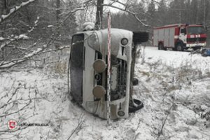 Praėjusios paros eismo įvykiuose nukentėjo 24 žmonės, tarp jų – 2 nepilnamečiai