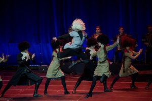 Sakartvelo ansamblis „Gori“ griausmingai pradėjo turą Lietuvoje
