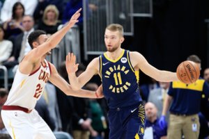 D. Sabonis buvo rezultatyviausias, tačiau „Pacers“ pralaimėjo paskutinę sekundę