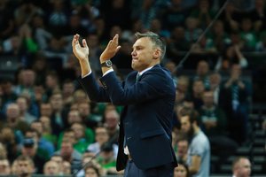 Po klampių rungtynių Š. Jasikevičius džiaugėsi vienu svarbiu dalyku