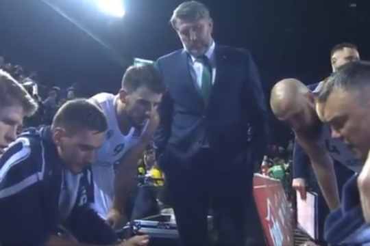 Kitokia „Žalgirio“ pertraukėlė: Šaro pokštas, prajuokinęs žalgiriečius