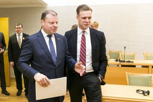 G. Landsbergis kirto S. Skverneliui: jis prisidengė informacija apie A. Paleckį ir N. Puteikį 