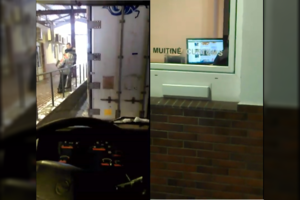 Didžiulėje eilėje įstrigęs vairuotojas užfiksavo, ką veikia muitininkas: „Mes gi ne žmonės“