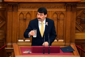 Vengrijos prezidentas nepaisydamas protestų pasirašė darbo kodekso pataisas