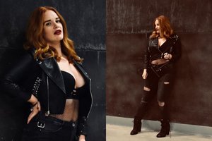 Plius dydžio modelis Donata Virbilaitė įsispraudė į seksualius ir aptemptus drabužėlius