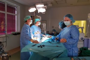 Ilgai lauktą dovaną gavusi maža mergaitė tapo ypatinga Santaros klinikos paciente