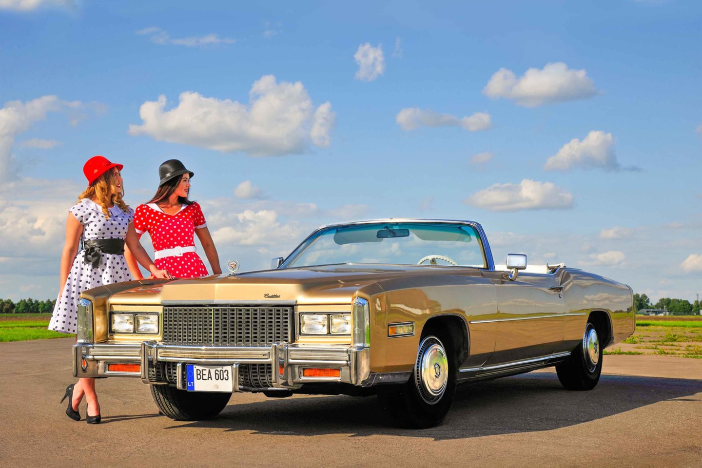  8. „Cadillac Fleetwood Eldorado Convertible“ (1976 m.), savininkas – Arvydas Gineika.<br> Ilonos Daubaraitės nuotr.