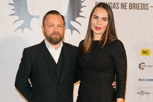 Martynas Starkus savo žmoną Kotryną apibėrė komplimentais