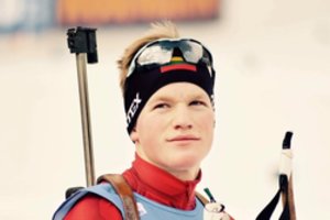 Biatlonininkas Linas Banys varžybose Prancūzijoje pelnė įskaitinius taškus