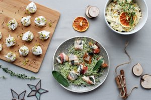 Gardu ir paprasta: iš vieno produkto – trys šventiniai užkandžiai