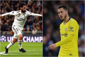 Žiniasklaida: „Real“ ir „Chelsea“ gali apsikeisti žaidėjais