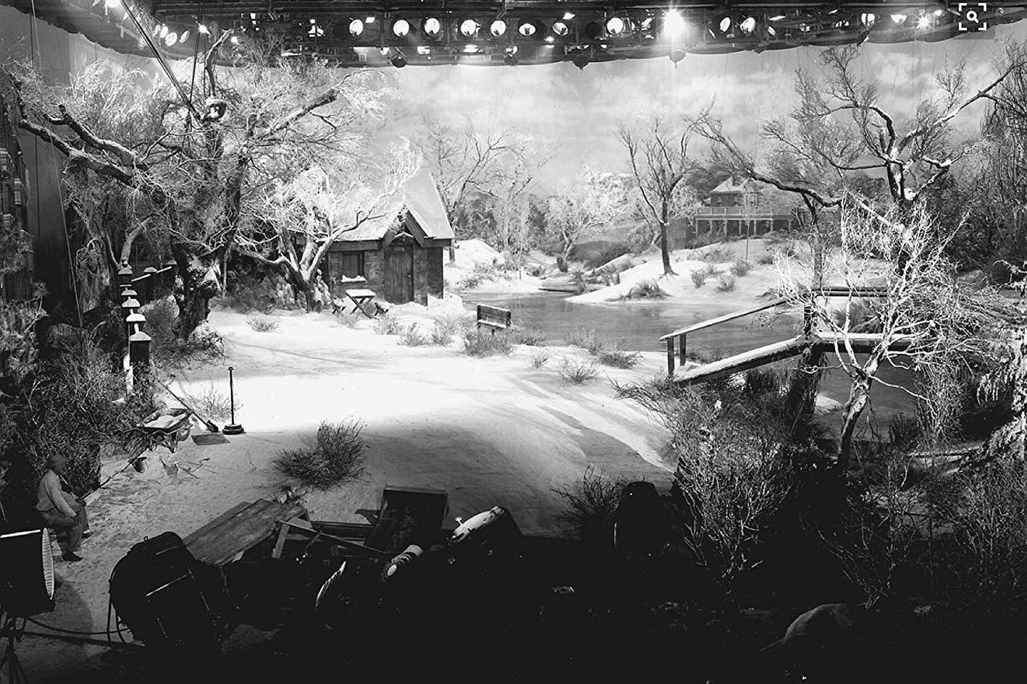  1946-ųjų filme „It‘s a wonderful life“ sniegas buvo pagamintas iš vandens, muilo ir „Foamite“ putų