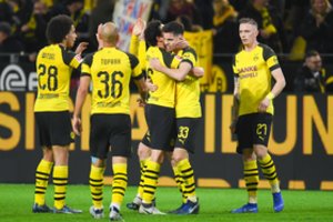 Vokietijoje dviejų „Borussia“ klubų priešprieša baigėsi Dortmundo atstovų pergale 