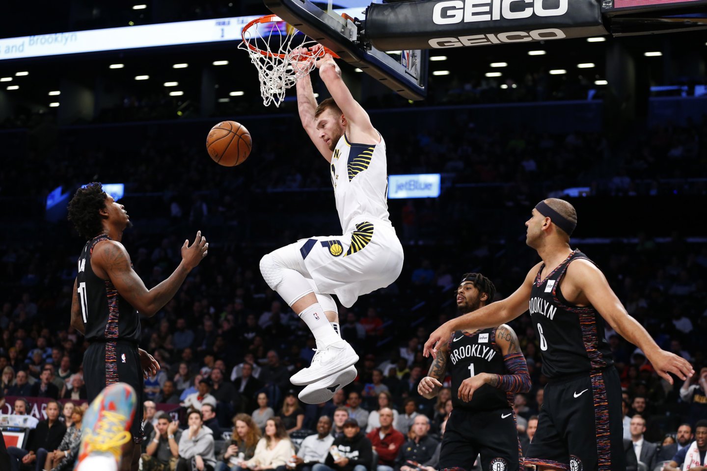 D.Sabonis ir „Indiana Pacers“ iškovojo pergalę.