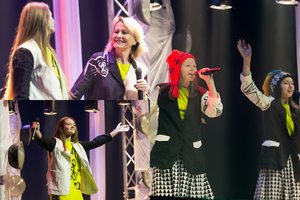 Šventiniame „Tele Bim-Bam“ koncerte dainas traukė ir maži, ir dideli