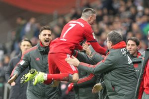 Vokietijos čempionus aukštyn tempia veteranas Franckas Ribery