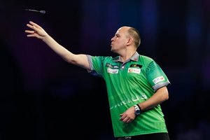 Darius Labanauskas baigė puikų pasirodymą smiginio pasaulio čempionate