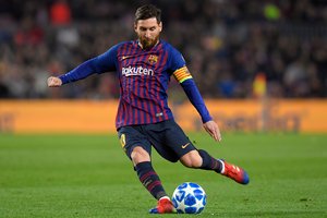 „Barcelona“ Kalėdų dovana gerbėjams: surinko į filmuką visus 2018-ųjų Lionelio Messi įvarčius