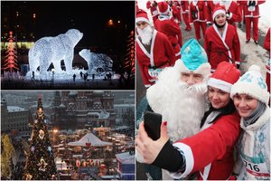Maskvoje keičiasi Kalėdų tradicijos: kaip atrodo šventės iš arti