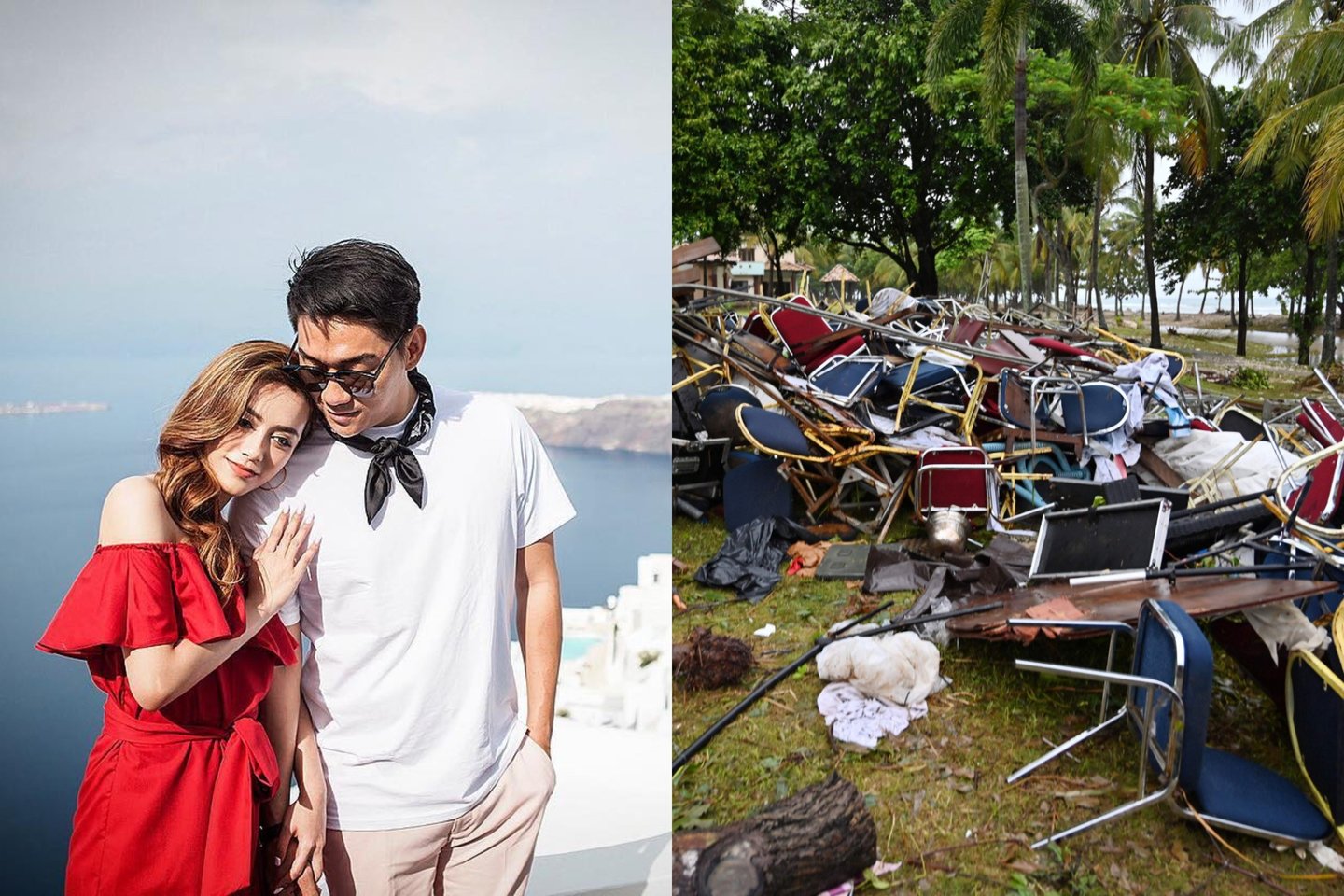 Per Indonezijoje kilusį cunamį žuvo ir grupės Seventeen vokalisto žmona.