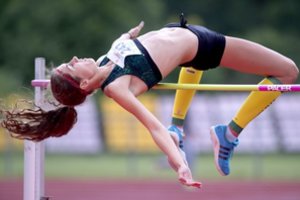 Kovingai šuolininkei varžybos – lyg šventė