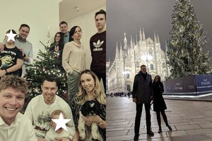 Atsivėrus skyrybų bylai teisme, Mindaugas Kuzminskas šventes sutiko Milane