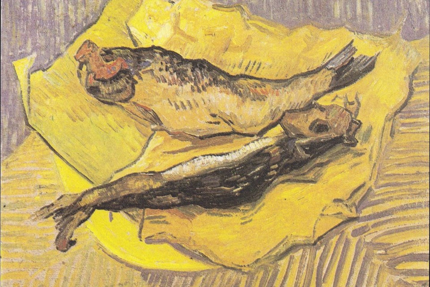  Silkes piešė ir Vincentas van Goghas.<br> Vincento van Gogho pieš.