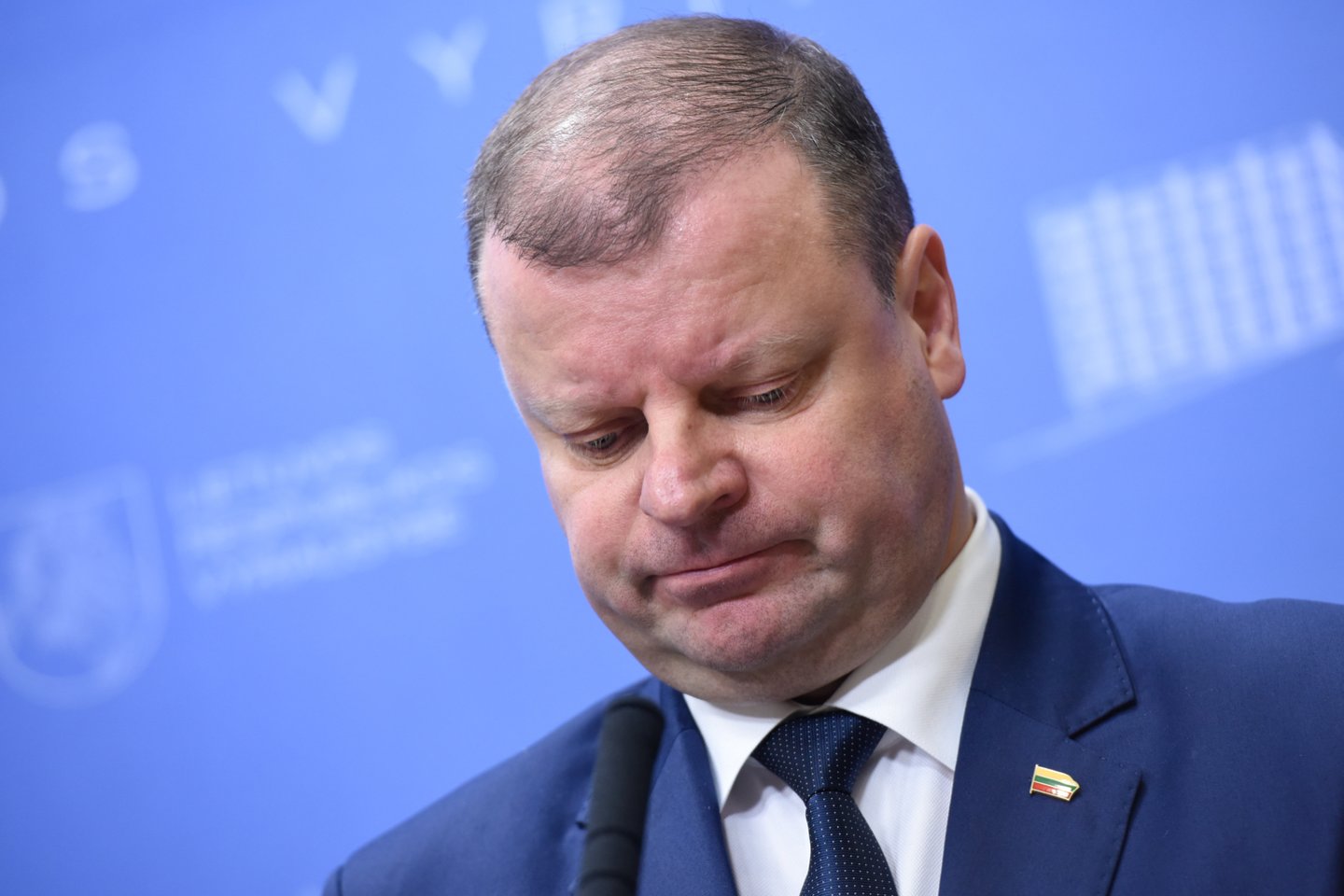 Premjeras Saulius Skvernelis.