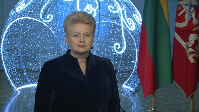 Dalia Grybauskaitė sveikina su 2019-aisiais: „Saugokime laisvą Lietuvą“