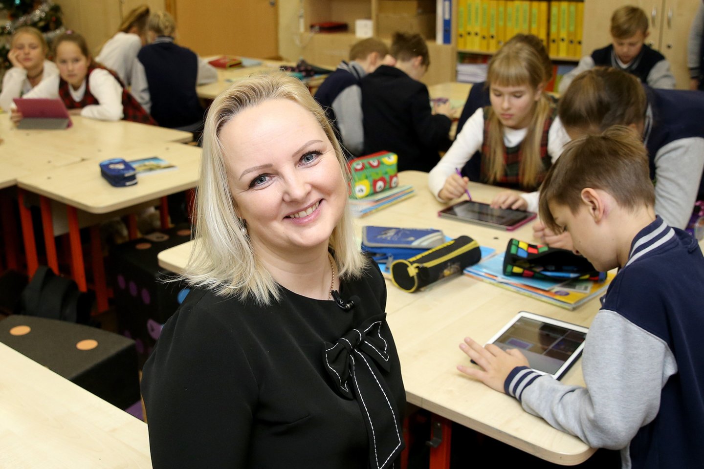 VGTU licėjaus pradinių klausių mokytoja Rūta Filončikienė<br>R.Danisevičiaus nuotr.