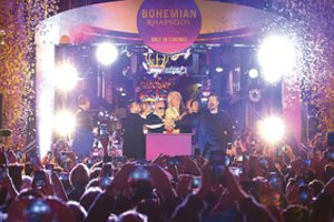 Matėme savo akimis: Londono gatvė virto legendinės grupės „Queen“ šventykla