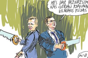 Žinomas karikatūristas Vilniaus merus siūlo išmatuoti kurvimetru