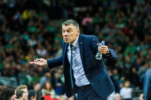 Las Palme ekipa nusivylęs Šarūnas Jasikevičius: „Tai ne tas „Žalgiris“, kurį kuriame“