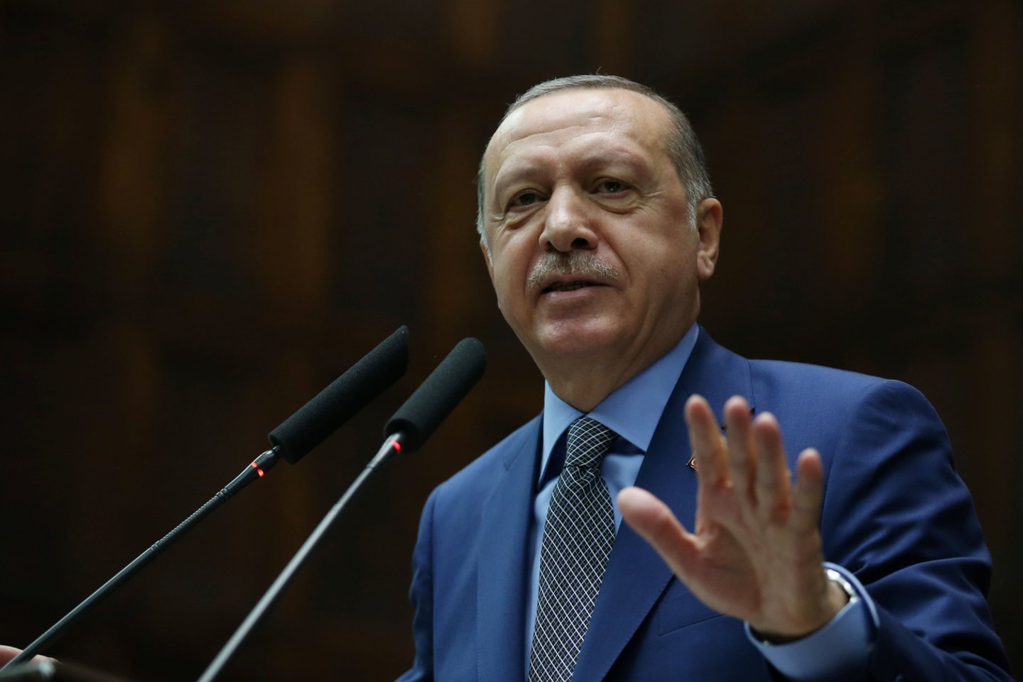 Turkijos prezidentas Recepas Tayyipas Erdoganas.