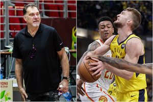 JAV apsilankiusio A. Sabonio akivaizdoje – galingas D. Sabonio žaidimas