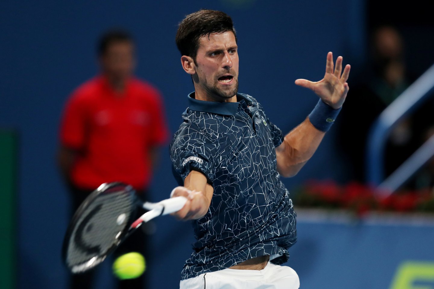 Novakas Džokovičius pateko į turnyro Dohoje antrąjį etapą.<br> Reuters/Scanpix nuotr.