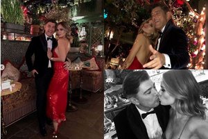 Per Naujuosius metus išskirtinai žibėjo Asta Valentaitė su mylimuoju britų milijonieriumi