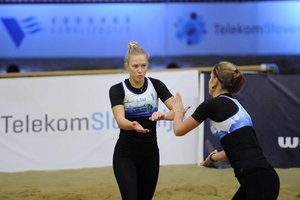 Lietuvos paplūdimio tinklininkės sezoną pradėjo prestižiniame turnyre Olandijoje